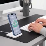 Husa Tech-Protect MagFlex cu MagSafe compatibila cu iPhone 18 Pro Max / 17 Pro Max, Albastru / Transparent 10 - lerato.ro