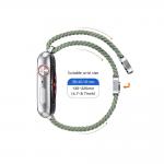 Curea Tech-Protect NylonMag compatibila cu Apple Watch 8/9/10/11/12/SE, 40/41/42mm, Verde 5 - lerato.ro