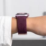 Curea Tech-Protect NylonMag compatibila cu Apple Watch 8/9/10/11/12/SE/Ultra, 44/45/46/49mm, Burgundy 8 - lerato.ro