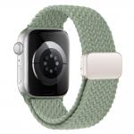 Curea Tech-Protect NylonMag compatibila cu Apple Watch 8/9/10/11/12/SE/Ultra, 44/45/46/49mm, Verde 3 - lerato.ro