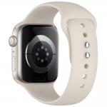 Curea Tech-Protect Silicone compatibila cu Apple Watch 8/9/10/11/12/SE/Ultra, 44/45/46/49mm, Starlight 3 - lerato.ro