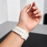 Curea Tech-Protect Silicone compatibila cu Apple Watch 8/9/10/11/12/SE/Ultra, 44/45/46/49mm, Starlight 8 - lerato.ro