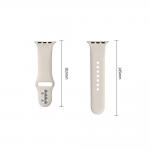 Curea Tech-Protect Silicone compatibila cu Apple Watch 8/9/10/11/12/SE/Ultra, 44/45/46/49mm, Starlight 9 - lerato.ro