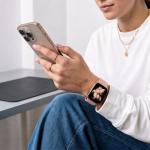 Curea Tech-Protect Silicone compatibila cu Apple Watch 8/9/10/11/12/SE/Ultra, 44/45/46/49mm, Roz 5 - lerato.ro