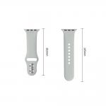 Curea Tech-Protect Silicone compatibila cu Apple Watch 8/9/10/11/12/SE/Ultra, 44/45/46/49mm, Gri 9 - lerato.ro