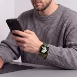 Curea Tech-Protect Silicone compatibila cu Apple Watch 8/9/10/11/12/SE/Ultra, 44/45/46/49mm, Olive Green 4 - lerato.ro