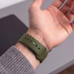 Curea Tech-Protect Silicone compatibila cu Apple Watch 8/9/10/11/12/SE/Ultra, 44/45/46/49mm, Olive Green 5 - lerato.ro