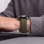 Curea Tech-Protect Silicone compatibila cu Apple Watch 8/9/10/11/12/SE/Ultra, 44/45/46/49mm, Olive Green 6 - lerato.ro