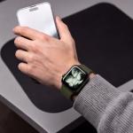 Curea Tech-Protect Silicone compatibila cu Apple Watch 8/9/10/11/12/SE/Ultra, 44/45/46/49mm, Olive Green 7 - lerato.ro