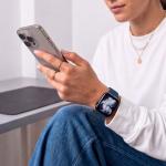 Curea Tech-Protect Silicone compatibila cu Apple Watch 8/9/10/11/12/SE/Ultra, 44/45/46/49mm, Navy Blue 4 - lerato.ro