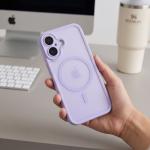Husa Tech-Protect MagPeak cu MagSafe compatibila cu iPhone 17, Lavander 9 - lerato.ro