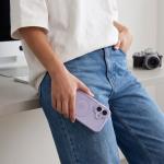 Husa Tech-Protect MagPeak cu MagSafe compatibila cu iPhone 17, Lavander 10 - lerato.ro