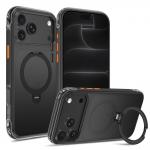 Husa Tech-Protect MagAir Stand cu MagSafe compatibila cu iPhone 18 Pro / 17 Pro, Matte Black 3 - lerato.ro