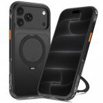 Husa Tech-Protect MagAir Stand cu MagSafe compatibila cu iPhone 18 Pro / 17 Pro, Matte Black 4 - lerato.ro