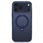 Husa Tech-Protect MagAir Stand cu MagSafe compatibila cu iPhone 18 Pro Max / 17 Pro Max, Matte Deep Blue 2 - lerato.ro