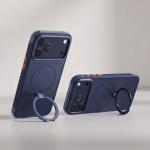Husa Tech-Protect MagAir Stand cu MagSafe compatibila cu iPhone 18 Pro Max / 17 Pro Max, Matte Deep Blue 8 - lerato.ro