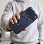 Husa Tech-Protect MagAir Stand cu MagSafe compatibila cu iPhone 18 Pro Max / 17 Pro Max, Matte Deep Blue 9 - lerato.ro