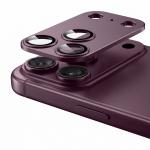 Protectie camera foto Tech-Protect Camfull Fit Plus compatibila cu iPhone 18 Pro, Burgundy 3 - lerato.ro