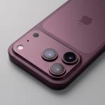 Protectie camera foto Tech-Protect Camfull Fit Plus compatibila cu iPhone 18 Pro, Burgundy 7 - lerato.ro