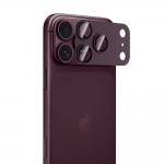 Protectie camera foto Tech-Protect Camfull Fit Plus compatibila cu iPhone 18 Pro Max, Burgundy 5 - lerato.ro