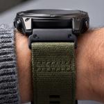 Curea Tech-Protect Nylon Classic compatibila cu Garmin Fenix 5X / 5X Plus / 6X / 6X Pro / 7X / 8 / 8 Pro / 9 / 9 Pro (51 MM), Military Green 7 - lerato.ro