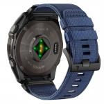Curea Tech-Protect Nylon Classic compatibila cu Garmin Fenix 5X / 5X Plus / 6X / 6X Pro / 7X / 8 / 8 Pro / 9 / 9 Pro (51 MM), Navy Blue 3 - lerato.ro
