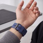 Curea Tech-Protect Nylon Classic compatibila cu Garmin Fenix 5X / 5X Plus / 6X / 6X Pro / 7X / 8 / 8 Pro / 9 / 9 Pro (51 MM), Navy Blue 5 - lerato.ro