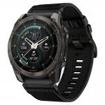 Curea Tech-Protect Nylon Classic compatibila cu Garmin Fenix 5X / 5X Plus / 6X / 6X Pro / 7X / 8 / 8 Pro / 9 / 9 Pro (47 MM), Negru 2 - lerato.ro