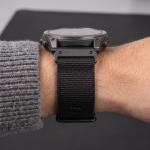 Curea Tech-Protect Nylon Classic compatibila cu Garmin Fenix 5X / 5X Plus / 6X / 6X Pro / 7X / 8 / 8 Pro / 9 / 9 Pro (47 MM), Negru 7 - lerato.ro