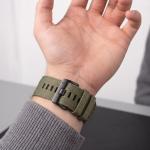 Curea Tech-Protect Nylon Classic compatibila cu Garmin Fenix 5X / 5X Plus / 6X / 6X Pro / 7X / 8 / 8 Pro / 9 / 9 Pro (47 MM), Military Green 5 - lerato.ro