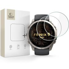 Accesorii Smartwatch, Set 2 folii sticla Tech-Protect Glass Fit Plus compatibile cu Garmin Fenix 9 Pro (51mm), Transparent, lerato.ro