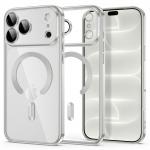 Husa Tech-Protect MagFlex cu MagSafe compatibila cu iPhone 18 Pro / 17 Pro, Silver / Clear 4 - lerato.ro