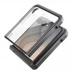 Carcasa 360 grade TECH-PROTECT Kevlar Pro Pen compatibila cu Samsung Galaxy Z Flip 8, Protectie display, Negru 4 - lerato.ro