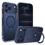 Husa Tech-Protect MagAir Stand cu MagSafe compatibila cu iPhone 18 Pro / 17 Pro, Navy Blue 5 - lerato.ro