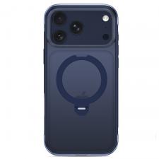 Huse si carcase iPhone 17 Pro, Husa Tech-Protect MagAir Stand cu MagSafe compatibila cu iPhone 18 Pro / 17 Pro, Navy Blue, lerato.ro