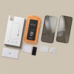 Set 2 folii sticla securizata Tech-Protect Quick Set Spy Plus Privacy Kit montare inclus, compatibile cu Samsung Galaxy S26 FE, Negru 16 - lerato.ro