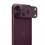 Protectie camera foto Tech-Protect Camalloy Fit Plus compatibila cu iPhone 18 Pro, Burgundy 9 - lerato.ro