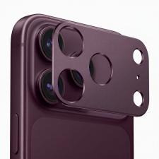 Protectie camera foto Tech-Protect Camalloy Fit Plus compatibila cu iPhone 18 Pro Max, Burgundy