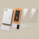 Set 2 folii sticla securizata Tech-Protect Quick Set Plus, Kit montare inclus, compatibile cu Samsung Galaxy S26 FE, Transparent 15 - lerato.ro