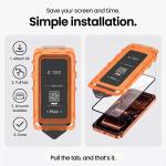 Set 2 folii sticla securizata Tech-Protect Quick Set Plus, Kit montare inclus, compatibile cu Samsung Galaxy S26 FE, Transparent 7 - lerato.ro