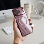 Husa Tech-Protect MagFlex cu MagSafe compatibila cu iPhone 18 Pro Max / 17 Pro Max, Burgundy / Clear 8 - lerato.ro
