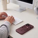 Husa Tech-Protect MagFlex cu MagSafe compatibila cu iPhone 18 Pro Max / 17 Pro Max, Burgundy / Clear 10 - lerato.ro