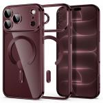 Husa Tech-Protect MagFlex cu MagSafe compatibila cu iPhone 18 Pro / 17 Pro, Burgundy / Clear 3 - lerato.ro