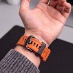 Curea Tech-Protect Motion compatibila cu Garmin Fenix 5X / 5X Plus / 6X / 6X Pro / 7X / 8 / 8 Pro / 9 / 9 Pro (51 MM), Portocaliu 7 - lerato.ro
