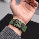 Curea Tech-Protect Motion compatibila cu Garmin Fenix 5X / 5X Plus / 6X / 6X Pro / 7X / 8 / 8 Pro / 9 / 9 Pro (51 MM), Military Green 7 - lerato.ro