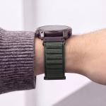 Curea Tech-Protect Nylon Pro compatibila cu Garmin Fenix 5X / 5X Plus / 6X / 6X Pro / 7X / 8 / 8 Pro / 9 / 9 Pro (51 MM), Military Green 6 - lerato.ro