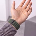 Curea Tech-Protect Nylon Pro compatibila cu Garmin Fenix 5X / 5X Plus / 6X / 6X Pro / 7X / 8 / 8 Pro / 9 / 9 Pro (47 MM), Military Green 5 - lerato.ro