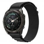 Curea Tech-Protect Nylon Pro compatibila cu Garmin Fenix 5X / 5X Plus / 6X / 6X Pro / 7X / 8 / 8 Pro / 9 / 9 Pro (47 MM), Negru 2 - lerato.ro