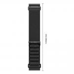 Curea Tech-Protect Nylon Pro compatibila cu Garmin Fenix 5X / 5X Plus / 6X / 6X Pro / 7X / 8 / 8 Pro / 9 / 9 Pro (51 MM), Negru 8 - lerato.ro