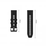 Curea Tech-Protect Iconband Pro compatibila cu Garmin Fenix 5X / 5X Plus / 6X / 6X Pro / 7X / 8 / 8 Pro / 9 / 9 Pro (51 MM), Negru / Gri 9 - lerato.ro
